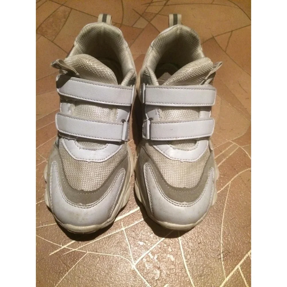 Sneakers Men's White Velcro closure